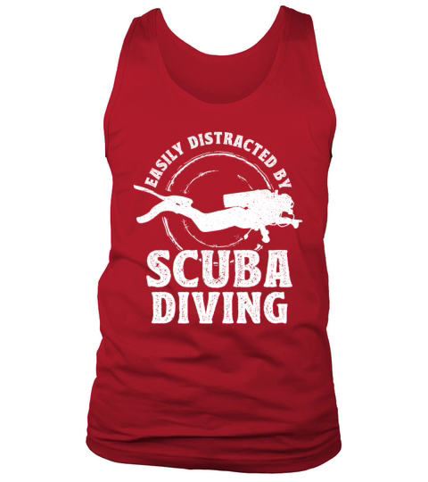 Scuba Diving Gift Underwater Lover Scuba Diver Tank Top Unisex