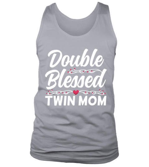 Womens Twin Mama Twin Mom to Be Pregnancy Tank Top Unisex
