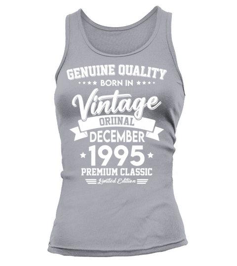 Born In December 1995 Original Vintage Tank top Woman