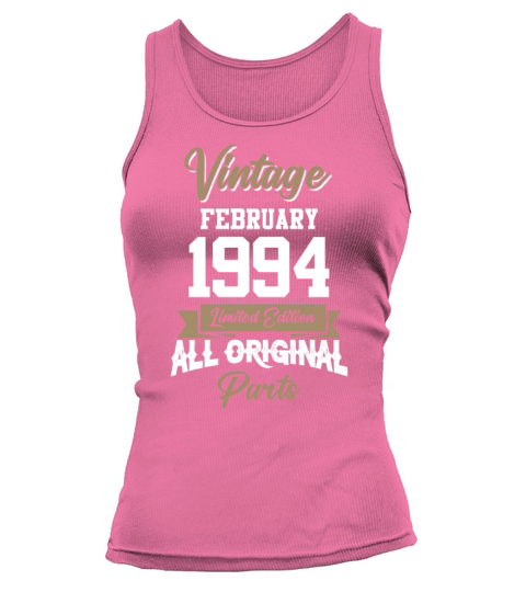 February 1994 Vintage Birthday Present Tank top Woman