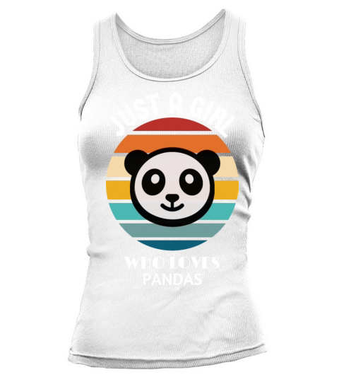 Just A Girl Who Loves Pandas - Panda Lover Tank top Woman