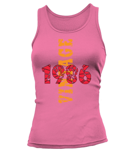 Retro Birthday Year Vintage 1986 Tank top Woman