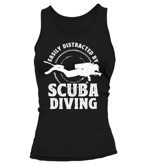 Scuba Diving Gift Underwater Lover Scuba Diver Tank top Woman