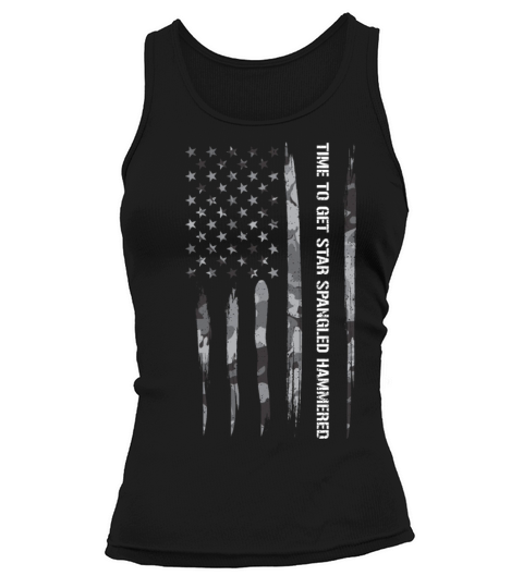 Time To Get Star Spangled Hammered Tank top Woman