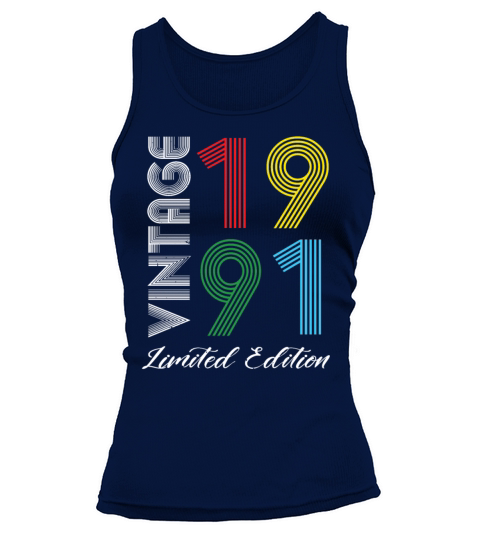 Vintage 1991 Vintage Birthday Retro Vintage Tank top Woman