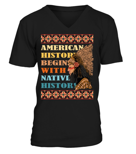 Native American Heritage Month V-Neck T-shirt