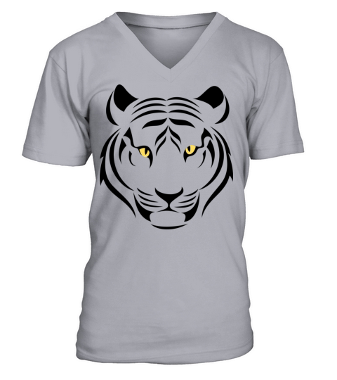 tiger Head Essential V-Neck T-shirt