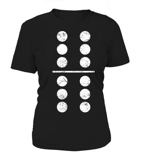 Domino Game TShirt Tile Pieces Trendy Group Women's T-Shirt