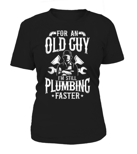 Plumbing Plumber Grandpa Retired Women's T-Shirt