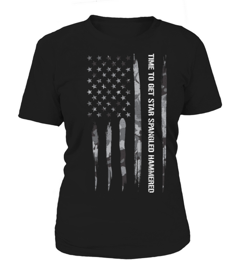 Time To Get Star Spangled Hammered Women's T-Shirt