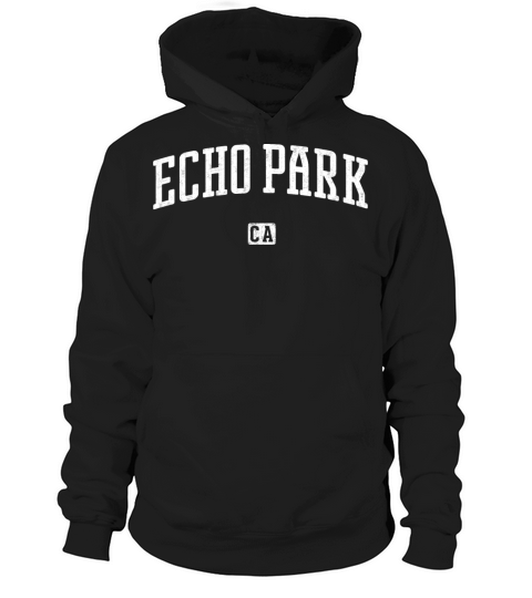 Echo Park California Vintage Style Hoodie Unisex