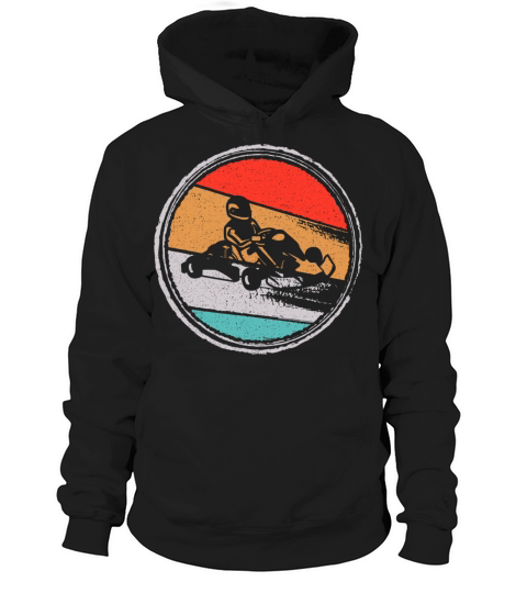 Kart Racing Vintage go karts motorsport go-kart Hoodie Unisex