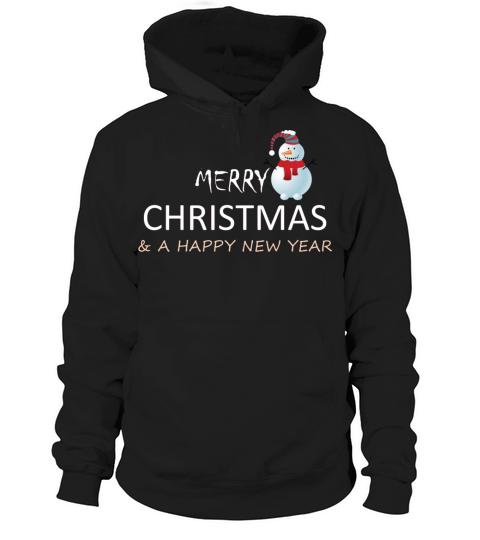 Merry Christmas And Happy New Year Hoodie Unisex
