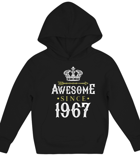 1967 awesome since Kids Hoodie