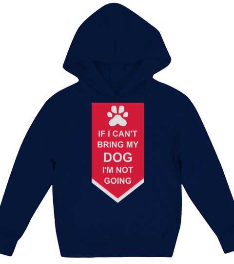 bring my dog quote Kids Hoodie