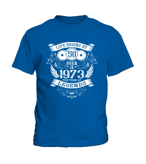 50th Birthday Vintage Sayings 1973 Birthday Kids T-Shirt