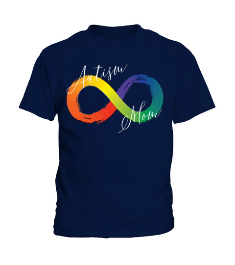 Autism Mom Infinity Symbol Spectrum Autism Kids T-Shirt