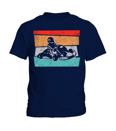 Go-Kart go karts vintage motorsports Kart Racing Kids T-Shirt