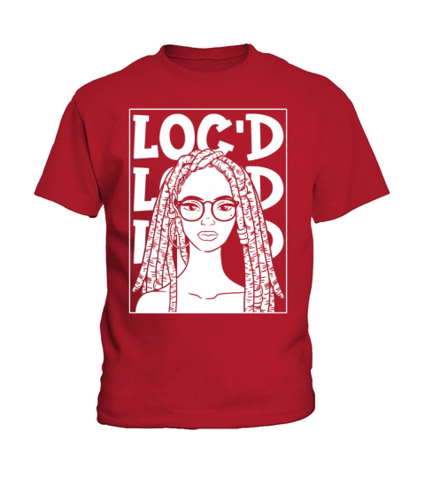 Its the Locs For Me - Afro Hair Black American Kids T-Shirt
