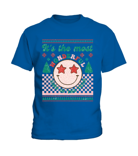 Its the most wonderful time of the year ugly sweater christmas Kids T-Shirt