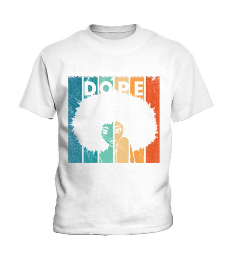 Unapologetically Dope Black History Month African Kids T-Shirt