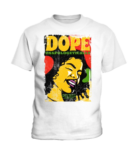 Unapologetically Dope Black History Month African Kids T-Shirt