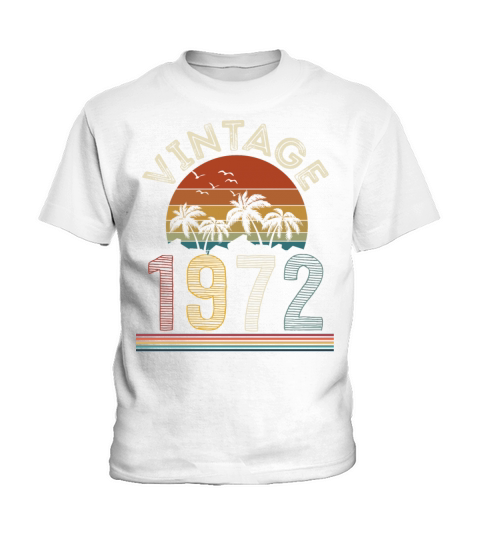 Vintage 1972 Kids T-Shirt