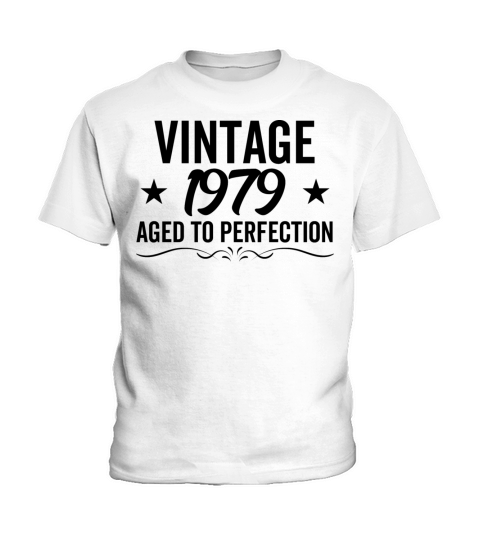 Vintage 1979 Aged To Perfection Kids T-Shirt