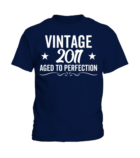 Vintage 2011 Aged To Perfection Kids T-Shirt