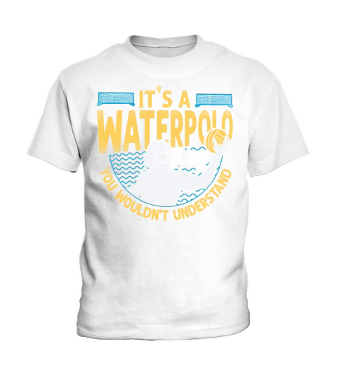 Water Polo Vintage Its A Water Kids T-Shirt