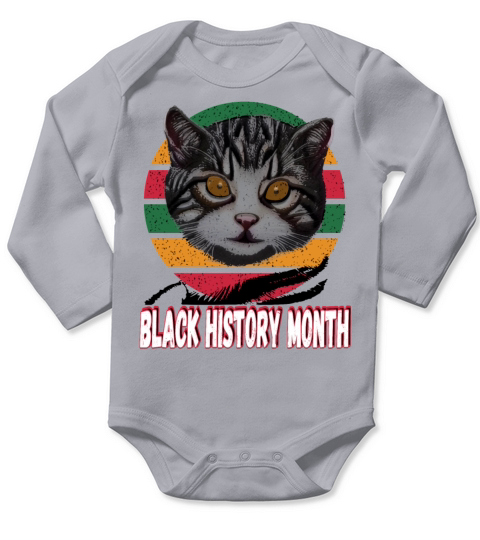 Black history month classic t-shirt Long Sleeve Baby One-Piece