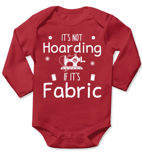 Funny Quilting design For Quilter Cool Sewing Long Sleeve Baby One-Piece