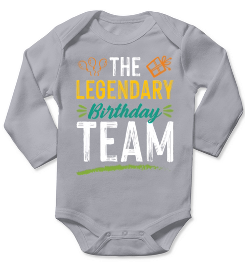 legendary birthday team Long Sleeve Baby One-Piece