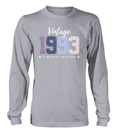 30 Years Vintage 1993 Retro 30th Birthday Long sleeved Unisex