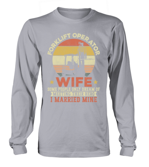 Certified Forklift Truck Operator Long sleeved Unisex