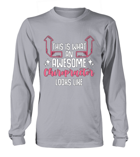 Chiropractic This Is What An Awesome Chiro Massage Long sleeved Unisex