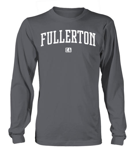 Fullerton California Vintage Long sleeved Unisex