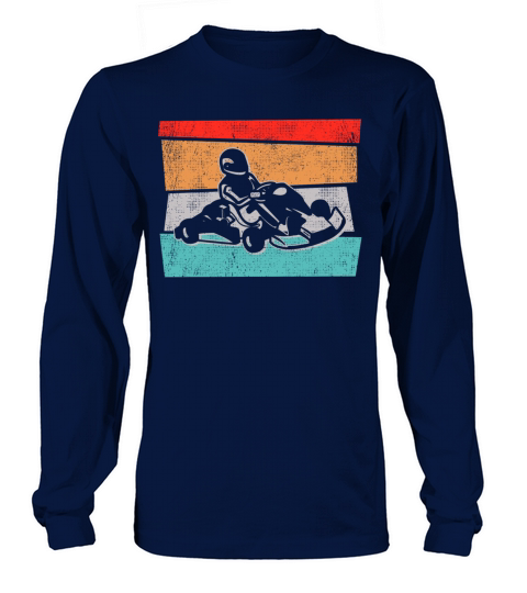 Go-Kart go karts vintage motorsports Kart Racing Long sleeved Unisex