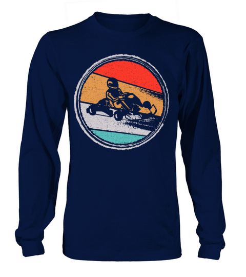 Kart Racing Vintage go karts motorsport go-kart Long sleeved Unisex