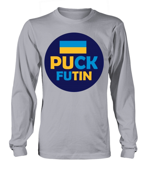 puck futin logo design Long sleeved Unisex