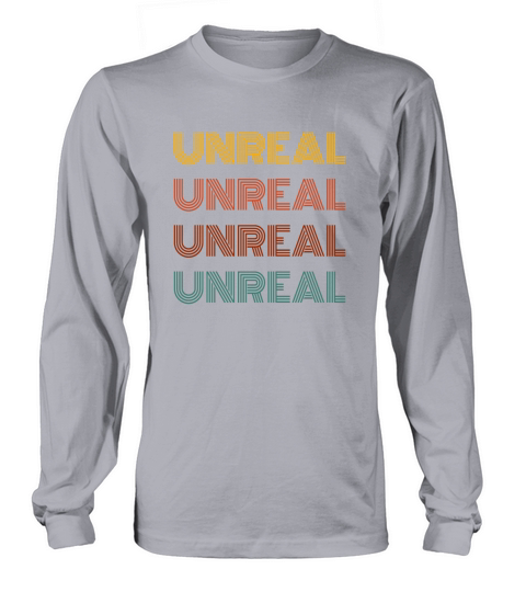UNREAL Vintage Design Long sleeved Unisex