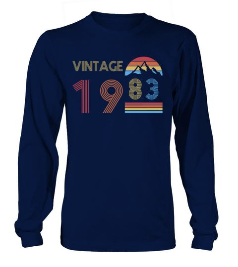 Vintage 1983 Long sleeved Unisex