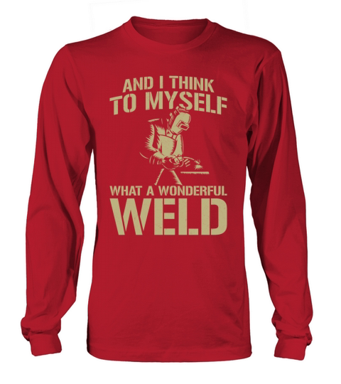 Welder Welding Pun Vintage And I Long sleeved Unisex