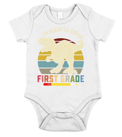 100 Days Of School Design for Kindergarten Teacher Short Sleeve Baby One-Piece
