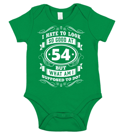 1958 Birthday Party Age Year Short Sleeve Baby One-Piece