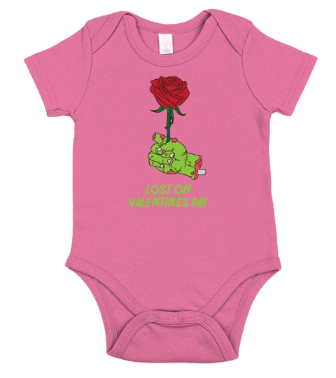 A rose for Valentines Day Short Sleeve Baby One-Piece