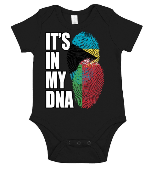 Belarusian And Bahamian Mix Heritage DNA Flag Short Sleeve Baby One-Piece