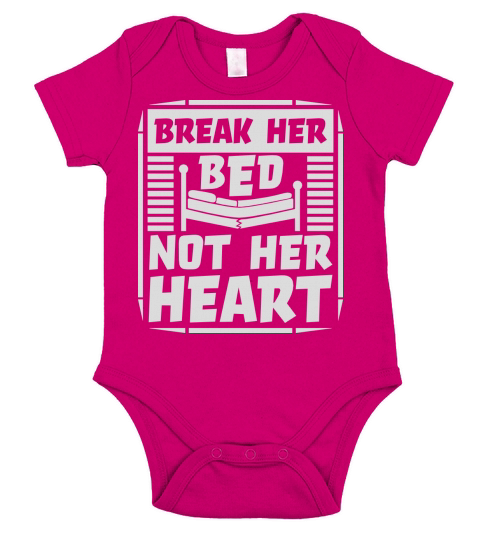 break her bed quote Short Sleeve Baby One-Piece