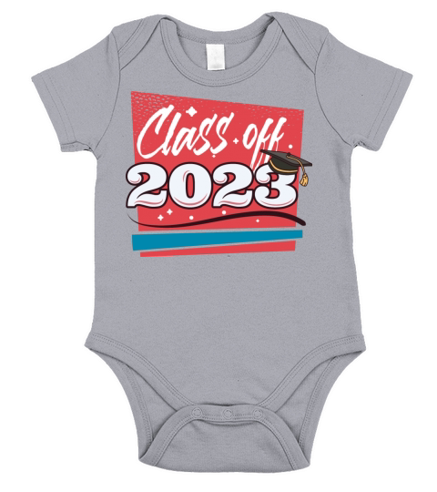 Class of 2023 Funny Tee Senior Graduation Gift Short Sleeve Baby One-Piece