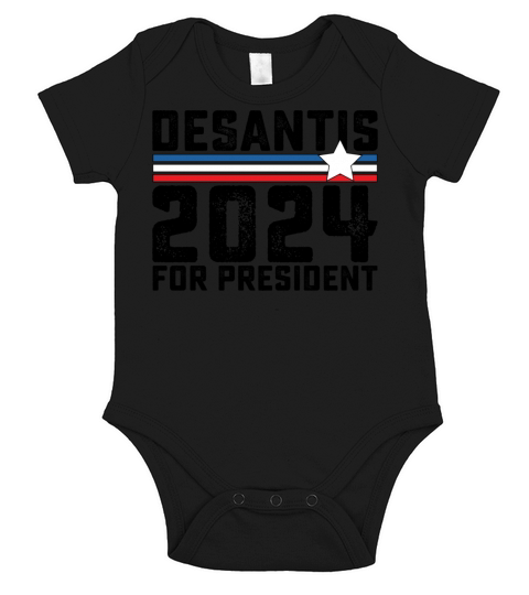 DeSantis 2024 For President Short Sleeve Baby One-Piece